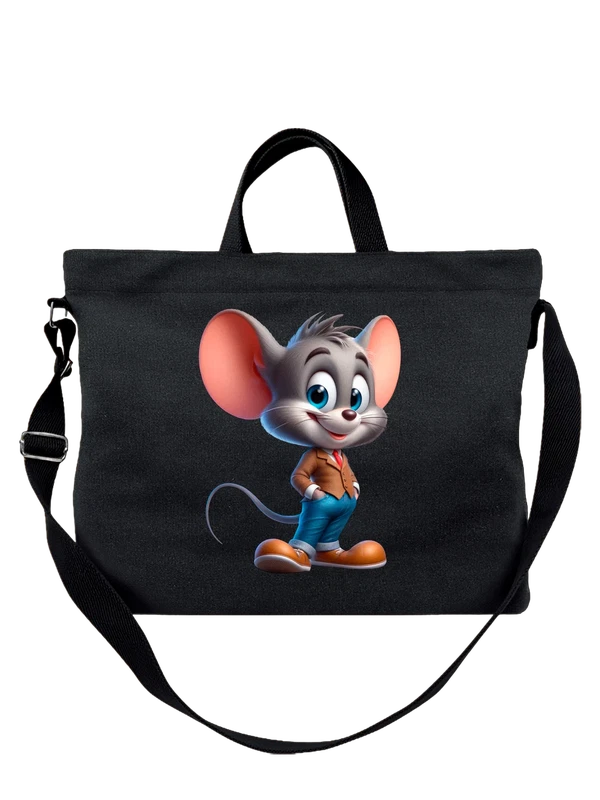 Сумка с Томом и Джерри Tom and Jerry — Чёрная, фото 1
