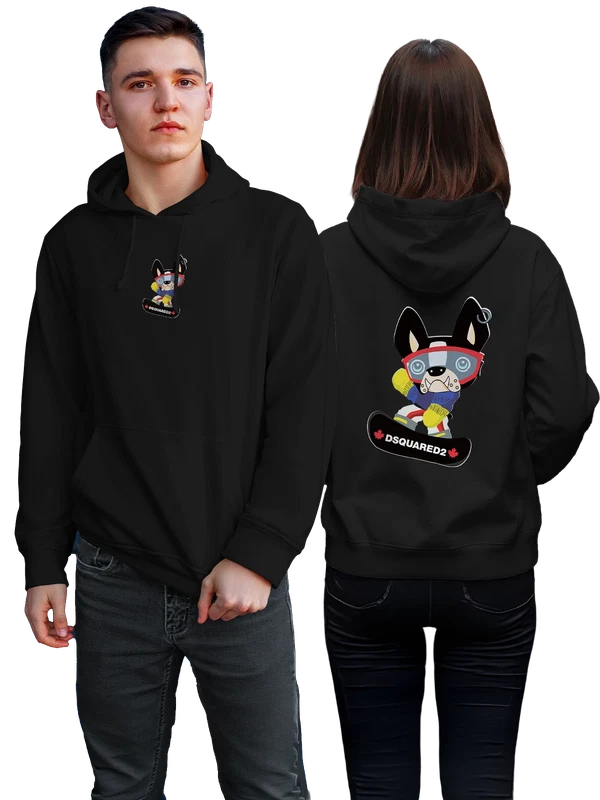 Худи Dsquared — Чёрная, фото 1