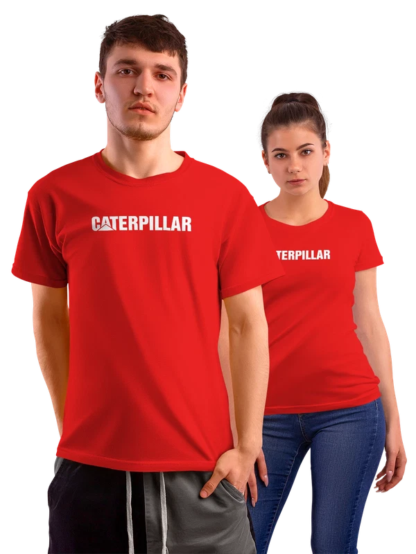 Футболка Caterpillar — Красная, фото 1