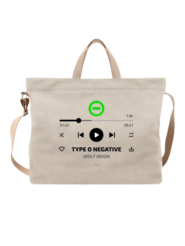 Сумка Type O Negative Wolf Moon — Белая, фото 1