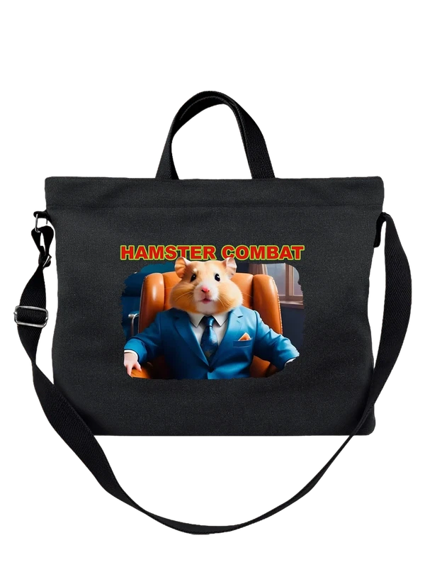 Сумка Hamster Kombat — Чёрная, фото 1
