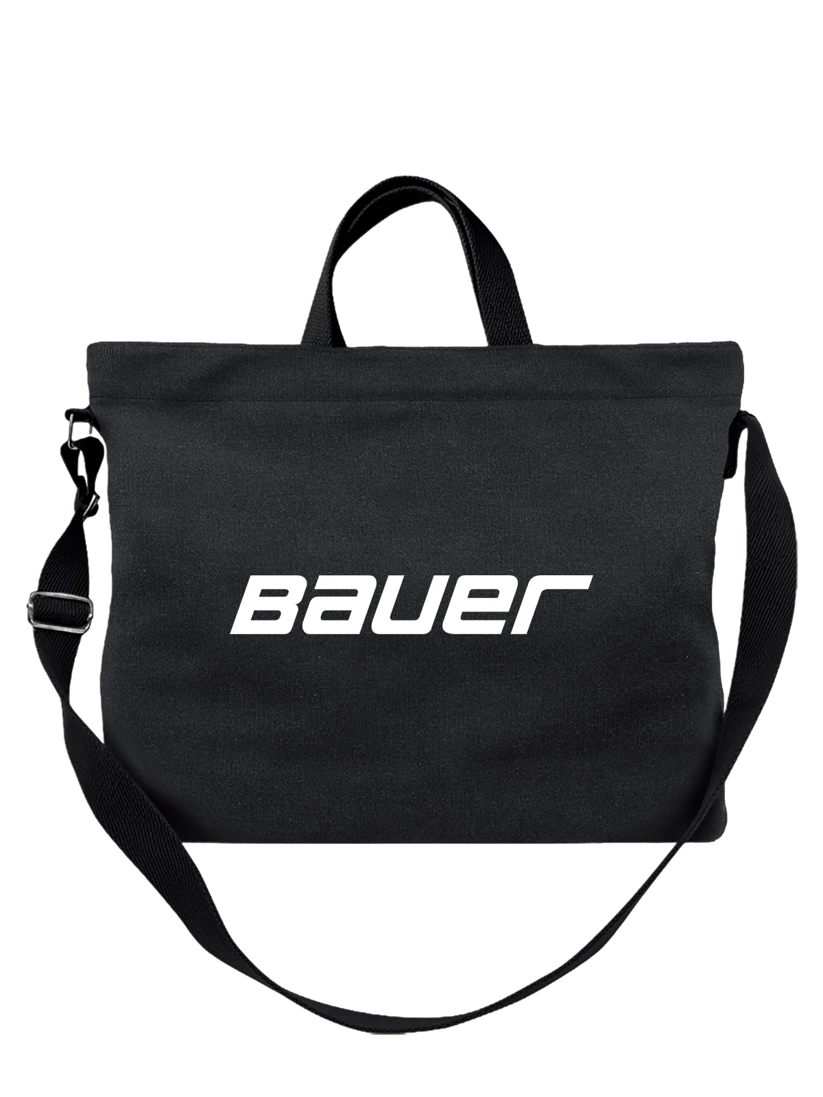 Сумка Bauer чёрная с принтом — шлемы и защита — Чёрная, фото 1