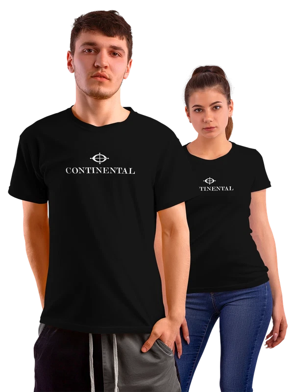 Футболка Continental — Чёрная, фото 1