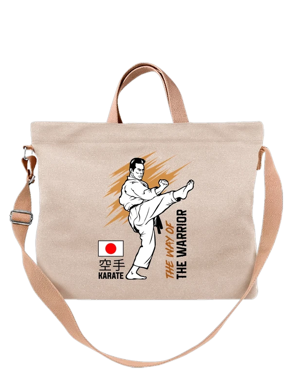 Сумка с каратистом karate — Белая, фото 1