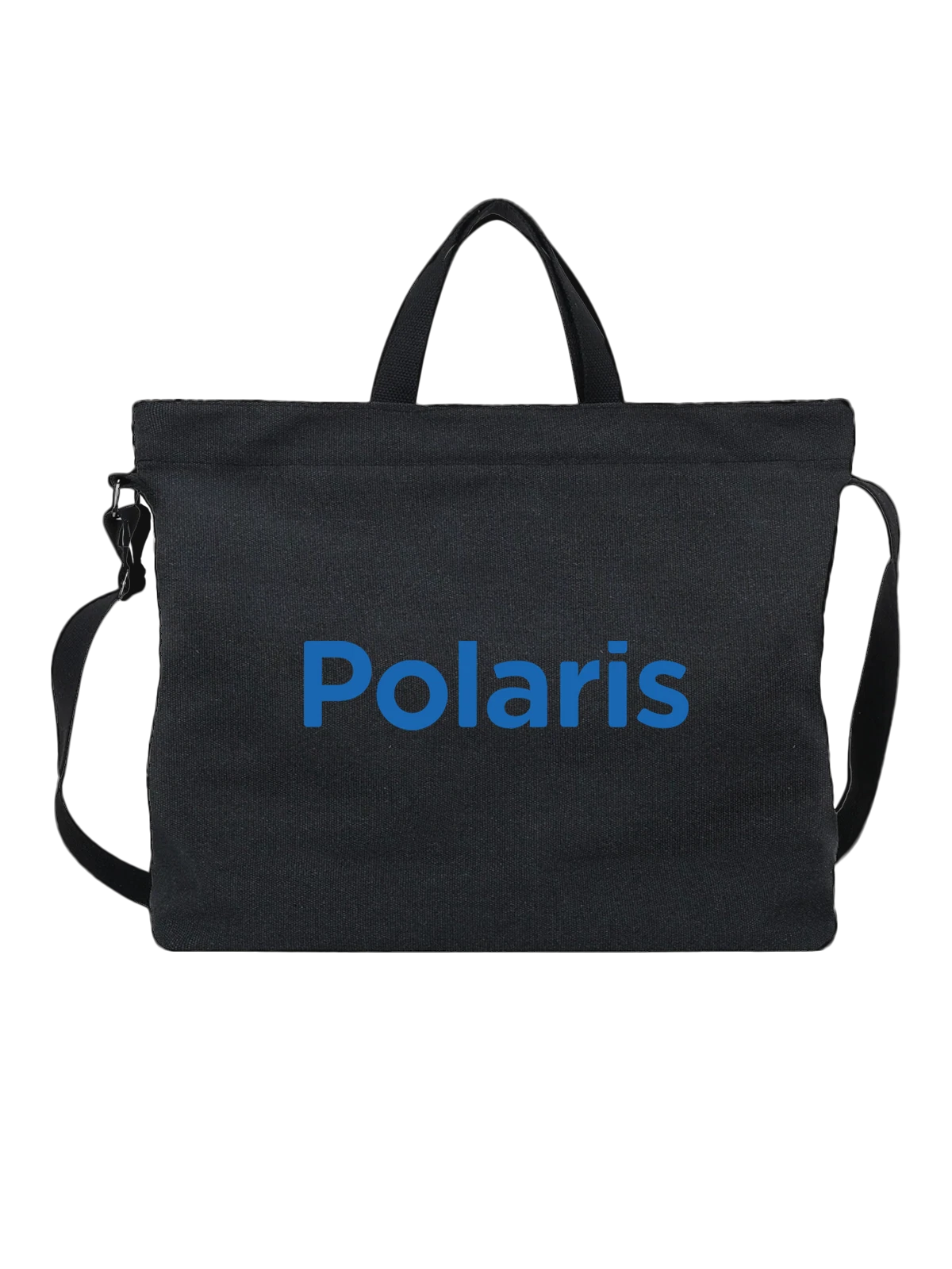 Сумка Polaris чёрная с принтом — снегоходные маршруты — Чёрная, фото 1