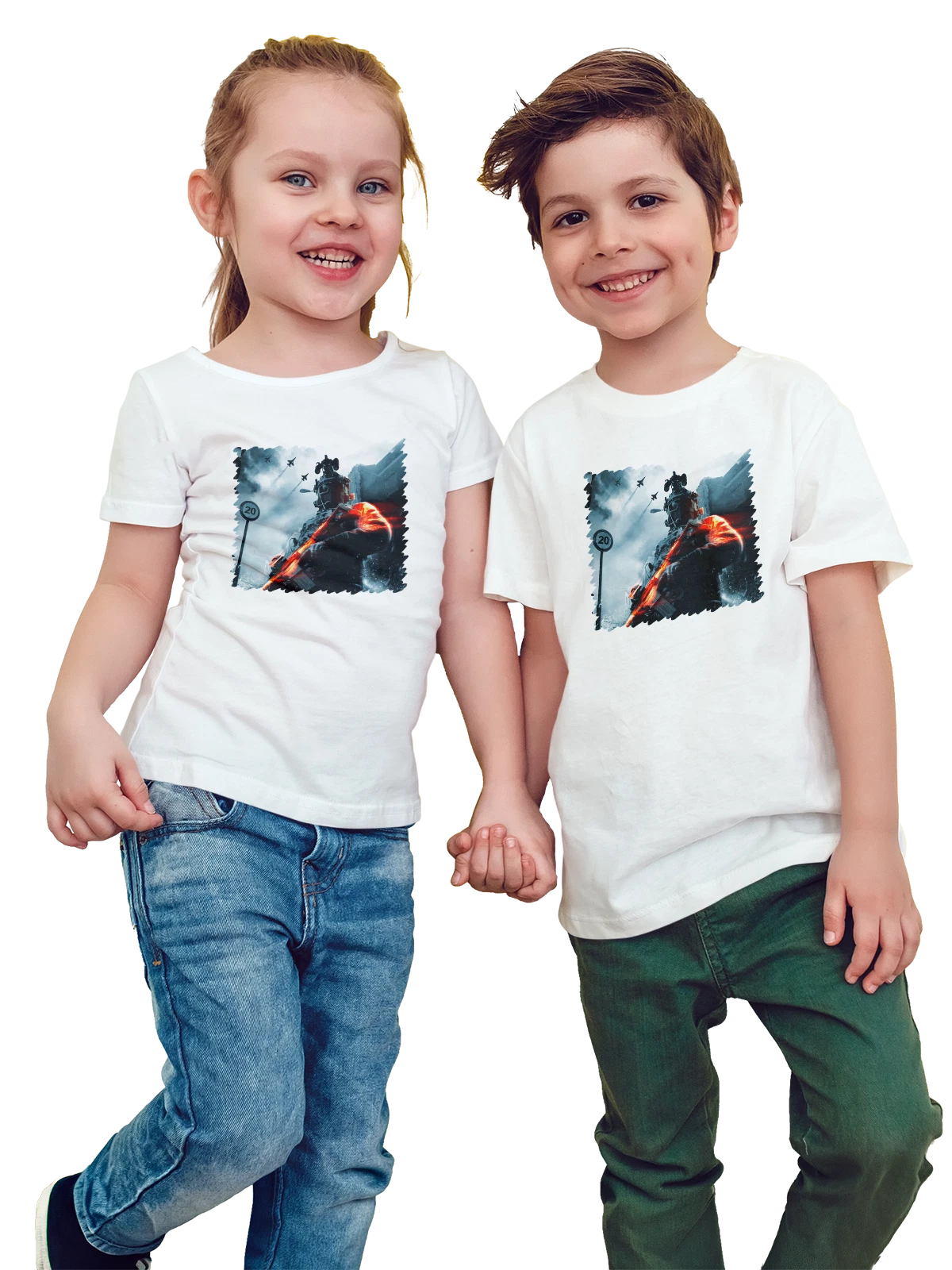 Футболка детская Игра Battlefield Tactical gear белая с принтом — фанат игры — Белая, фото 1