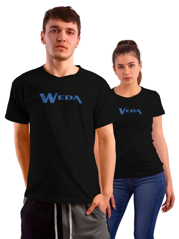 Футболка Weda — Чёрная, фото 1