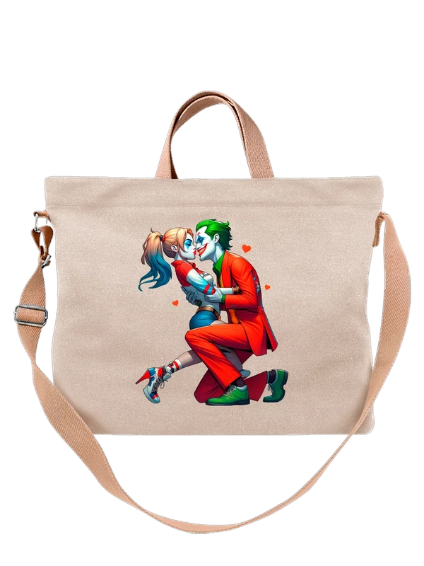 Сумка с Джокером Joker Харли Квинн Harley Quinn — Белая, фото 1