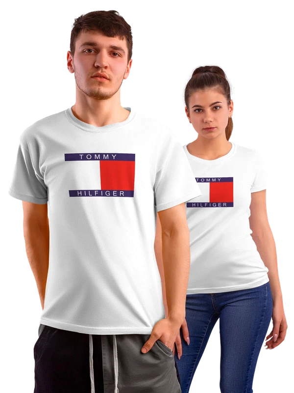 Футболка Tommy Hilfiger — Белая, фото 1