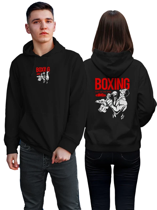 Худи с боксерами boxing — Чёрная, фото 1