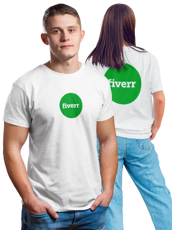 Футболка Fiverr — Белая, фото 1