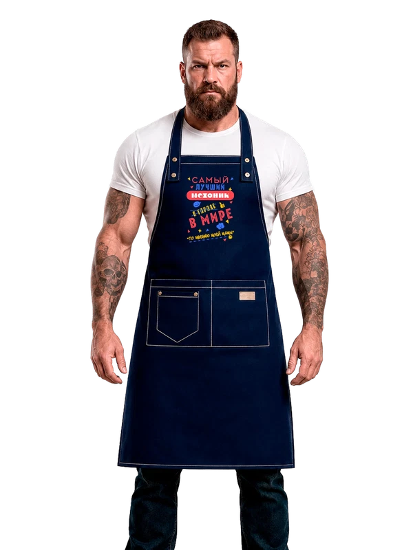 Фартук для Механика — Синяя, фото 1