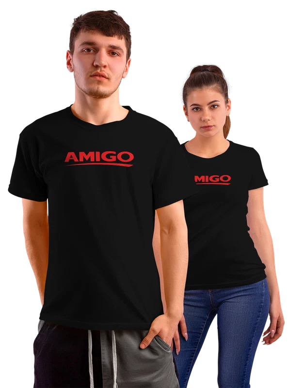 Футболка Amigo — Чёрная, фото 1