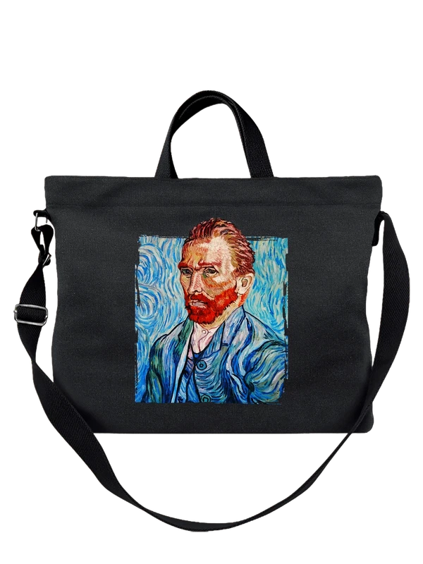 Сумка с Ван Гогом Van Gogh — Чёрная, фото 1