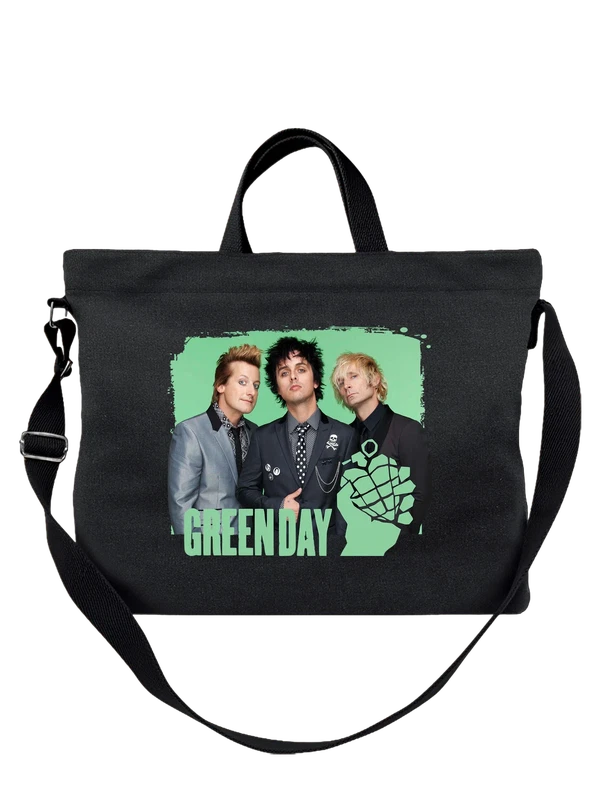 Сумка с Green Day Грин Дей — Чёрная, фото 1
