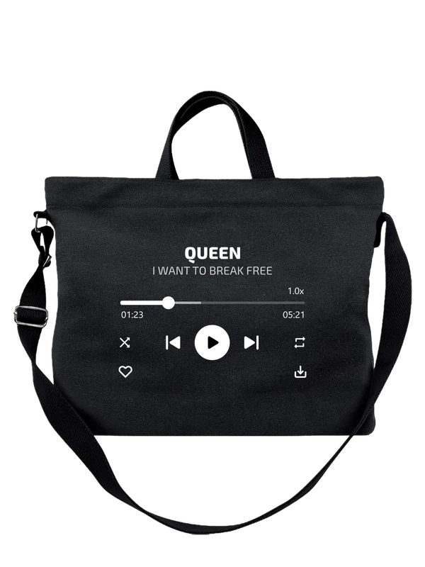 Сумка Queen I Want to Break Free — Чёрная, фото 1