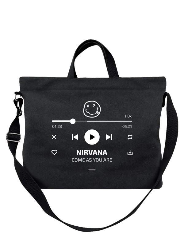 Сумка Nirvana Come As You Are — Чёрная, фото 1