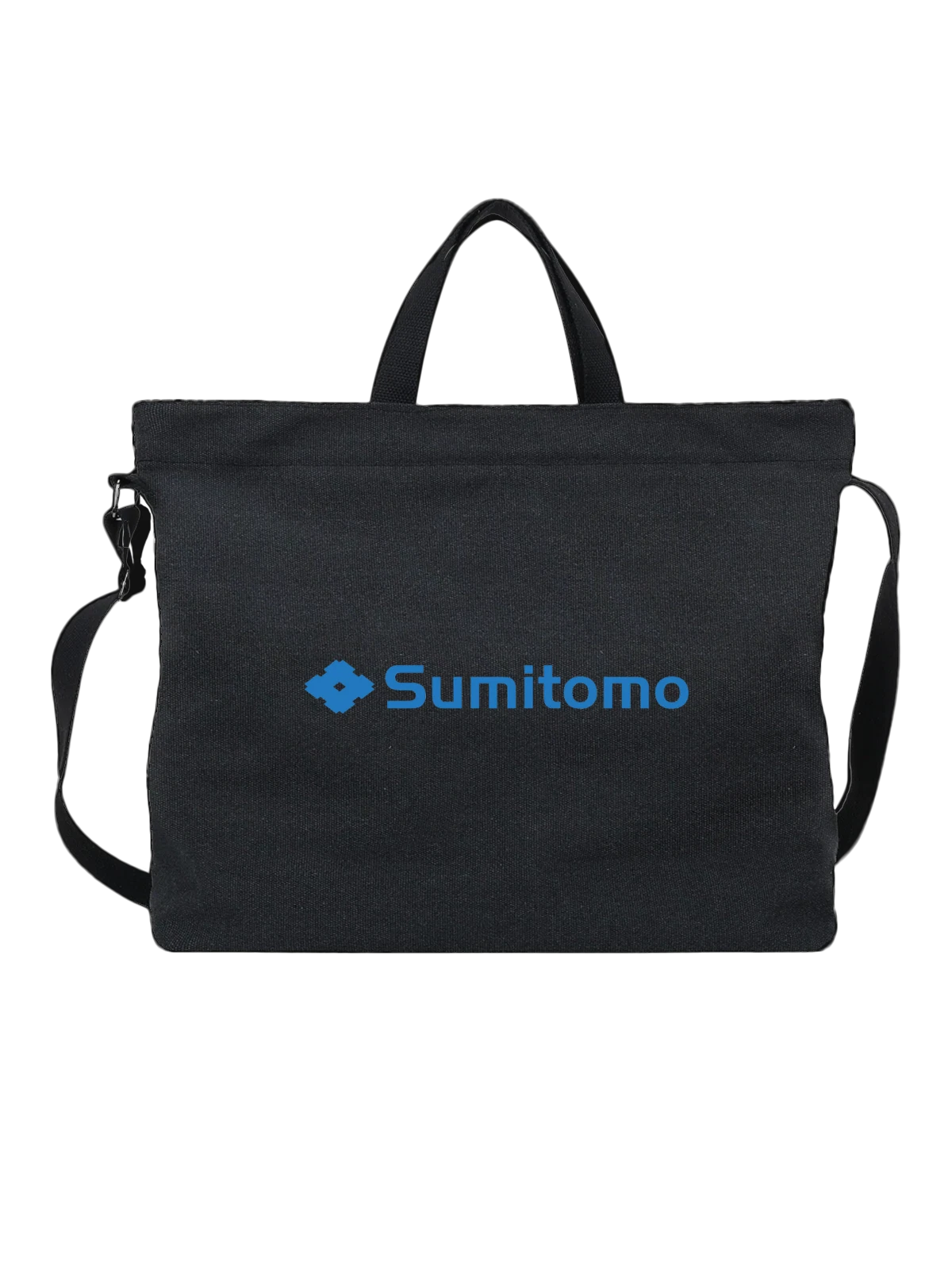 Сумка Sumitomo чёрная с принтом — электроника и финансы — Чёрная, фото 1