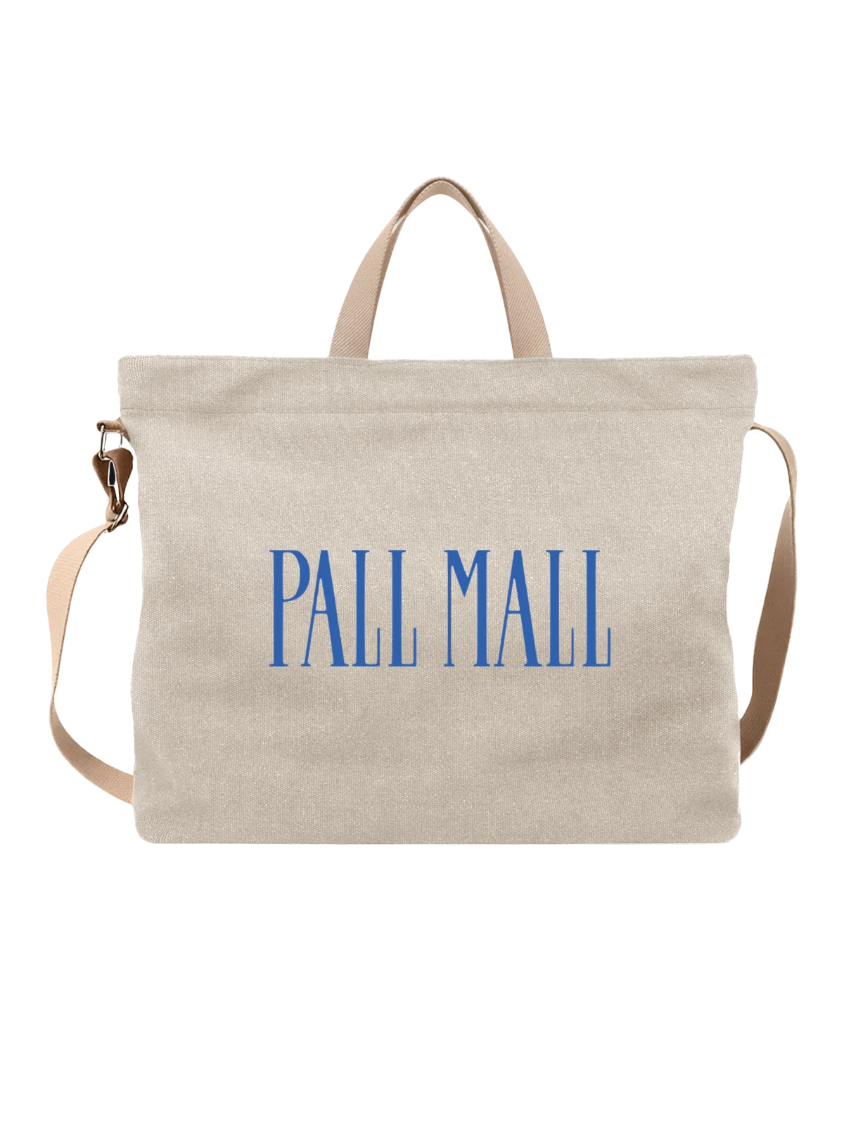 Сумка Pall Mall белая с принтом — американская реклама — Белая, фото 1
