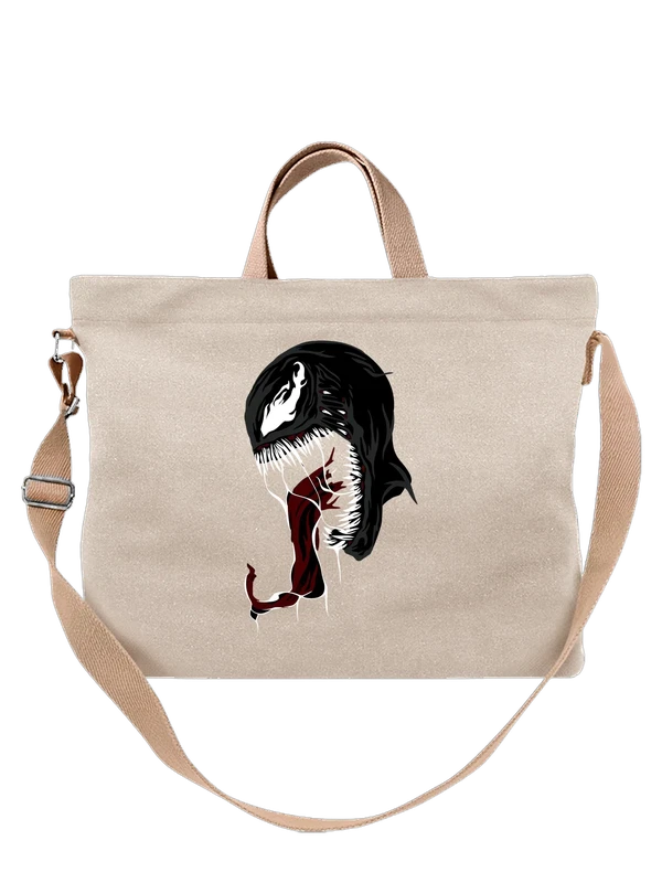 Сумка с Веном Venom арт — Белая, фото 1