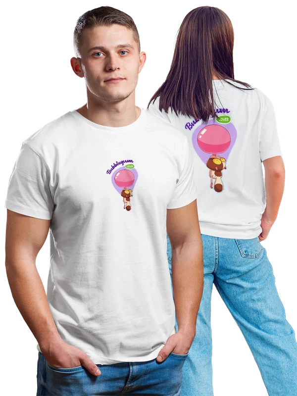 Футболка с котом — Белая, фото 1