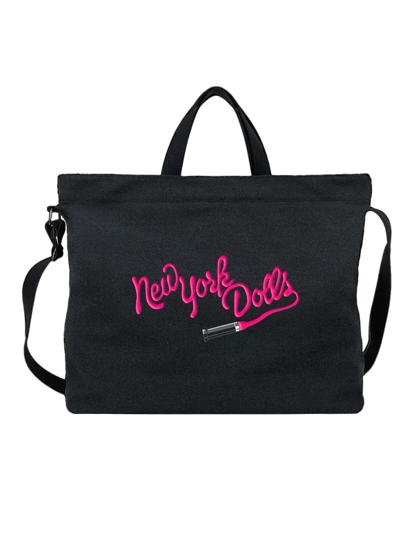 Сумка New York Dolls логотип — Чёрная, фото 1