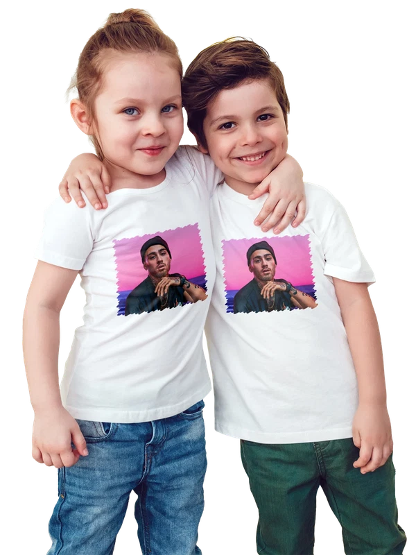 Футболка Музыка Zayn Malik English pop singer — Белая, фото 1