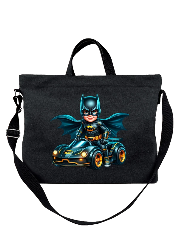 Сумка с ребенком Бэтменом Batman — Чёрная, фото 1