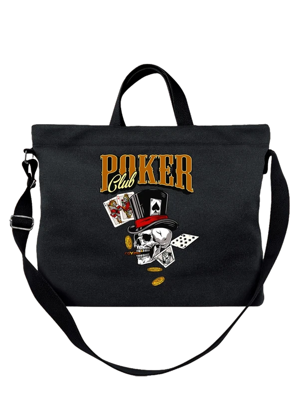 Сумка покер poker club — Чёрная, фото 1