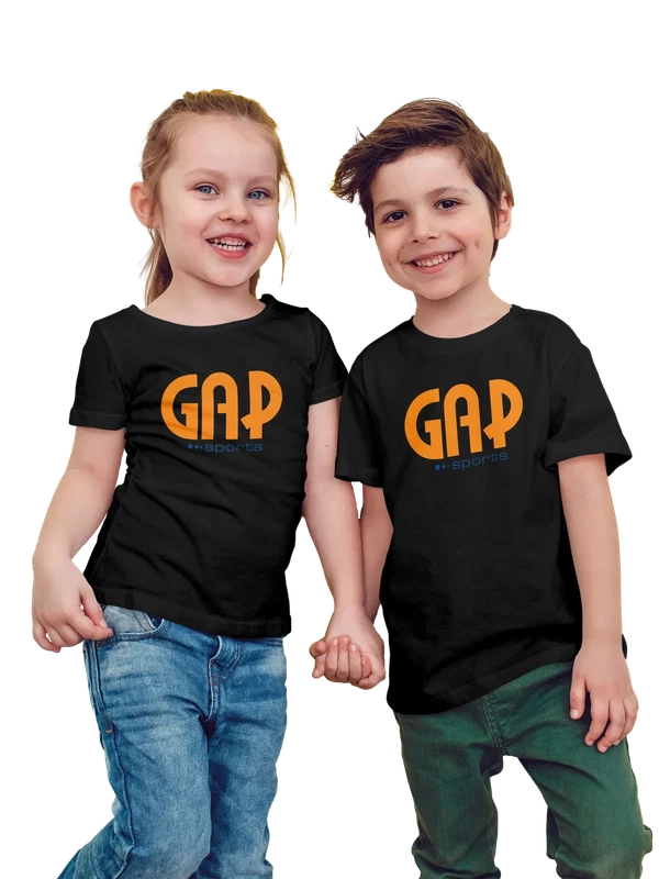 Футболка Gap — Чёрная, фото 1