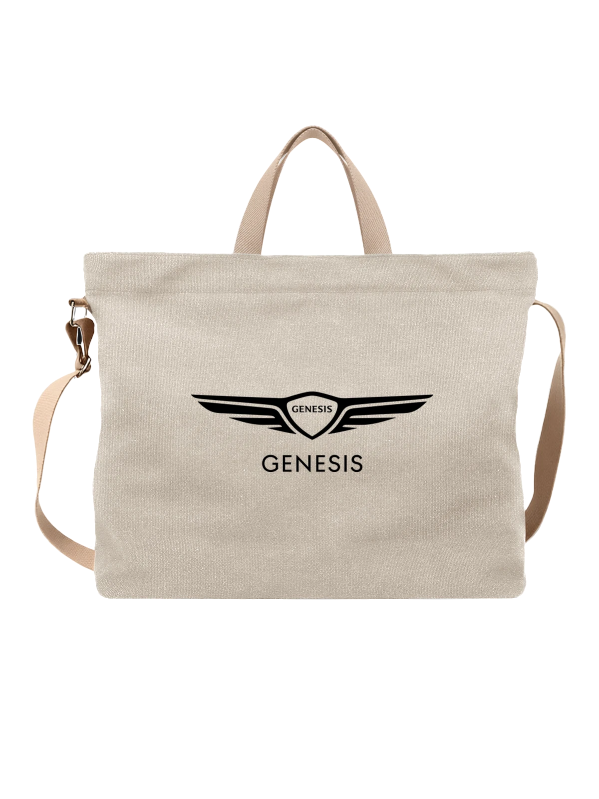 Сумка Genesis белая с принтом — люксовые седаны и кроссоверы — Белая, фото 1
