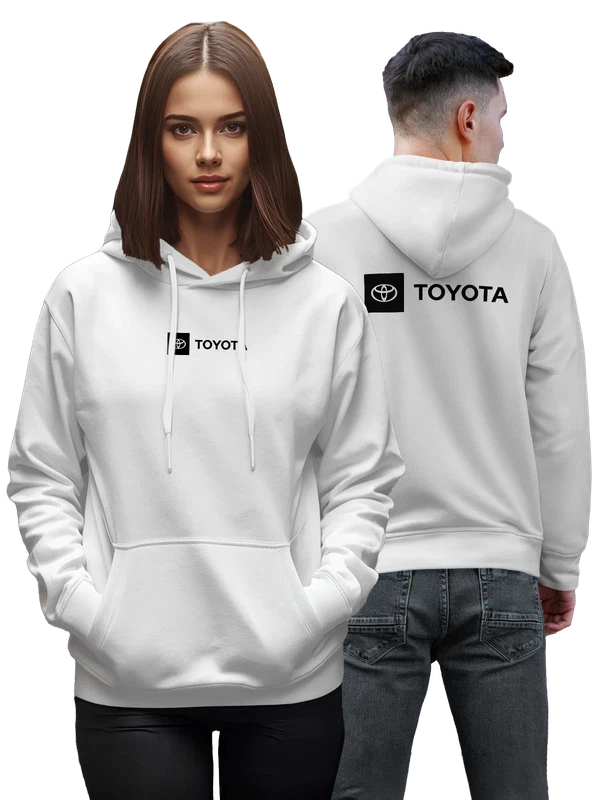 Худи Toyota — Белая, фото 1