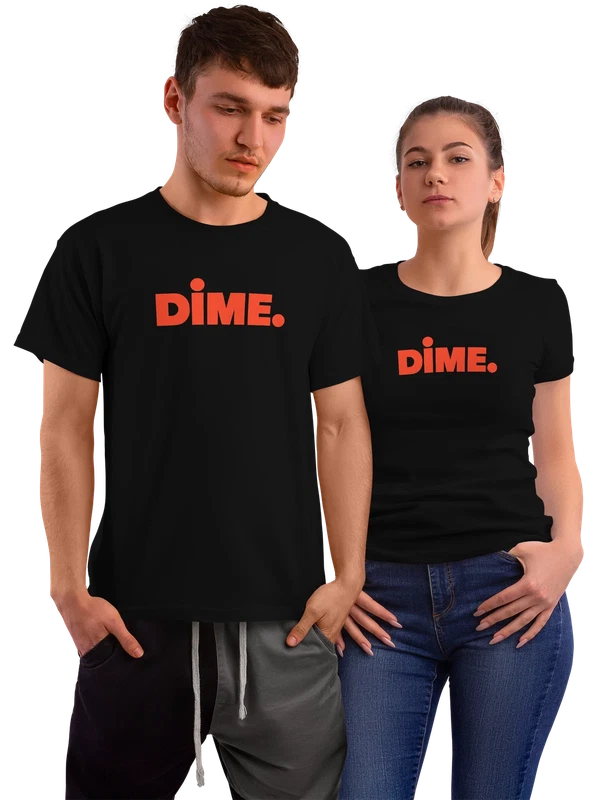 Футболка Dime — Чёрная, фото 1