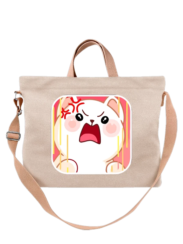 Сумка с котом — Белая, фото 1