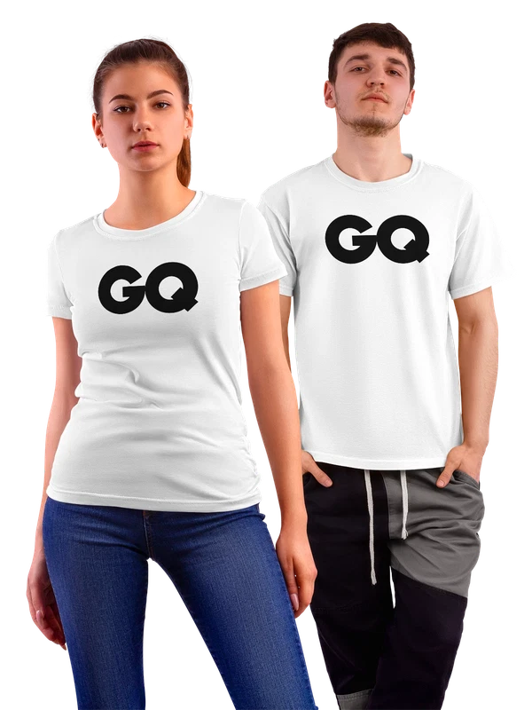Футболка GQ — Белая, фото 1