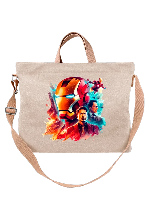 Сумка с Железным Человеком Iron Man — Белая, фото 1