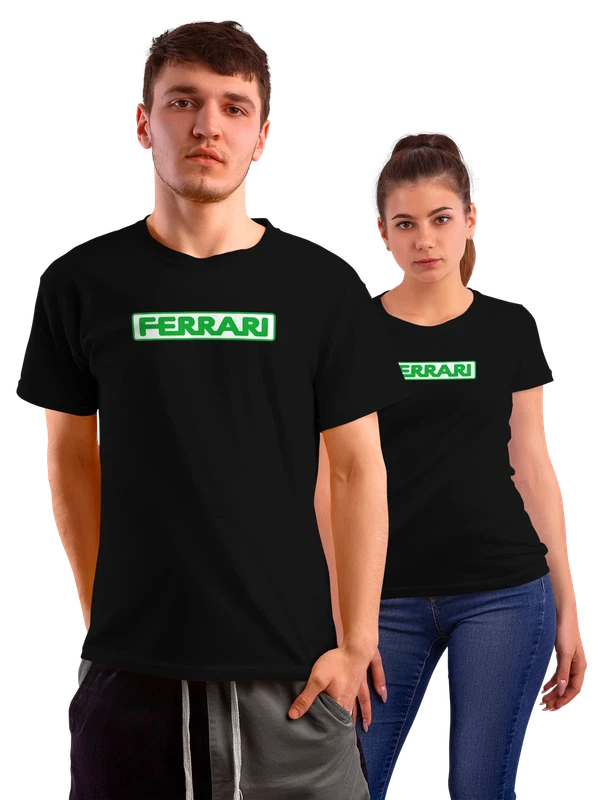Футболка Ferrari — Чёрная, фото 1