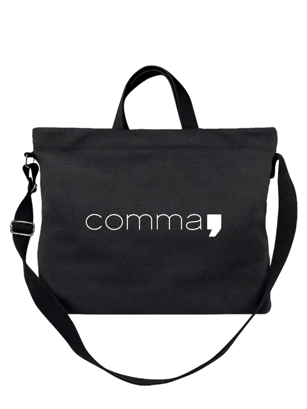 Сумка Comma — Чёрная, фото 1