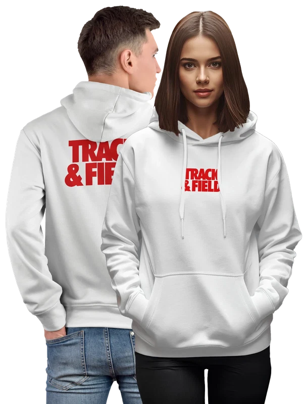Худи Track Field — Белая, фото 1