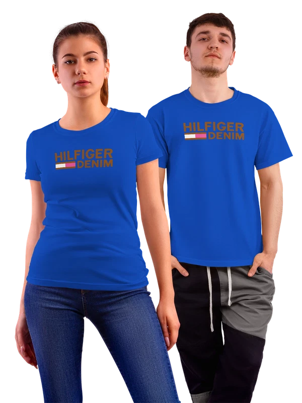 Футболка Tommy Hilfiger — Синяя, фото 1
