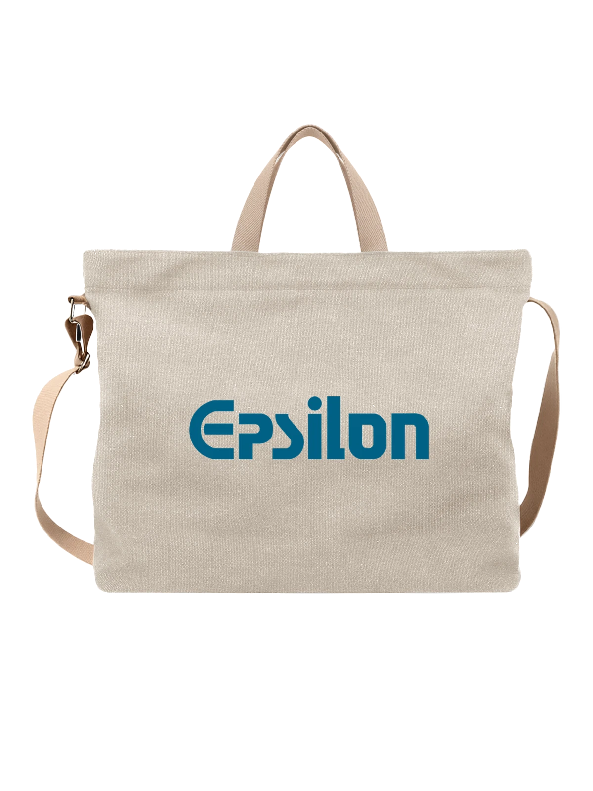 Сумка Epsilon белая с принтом — цифровой дизайн — Белая, фото 1