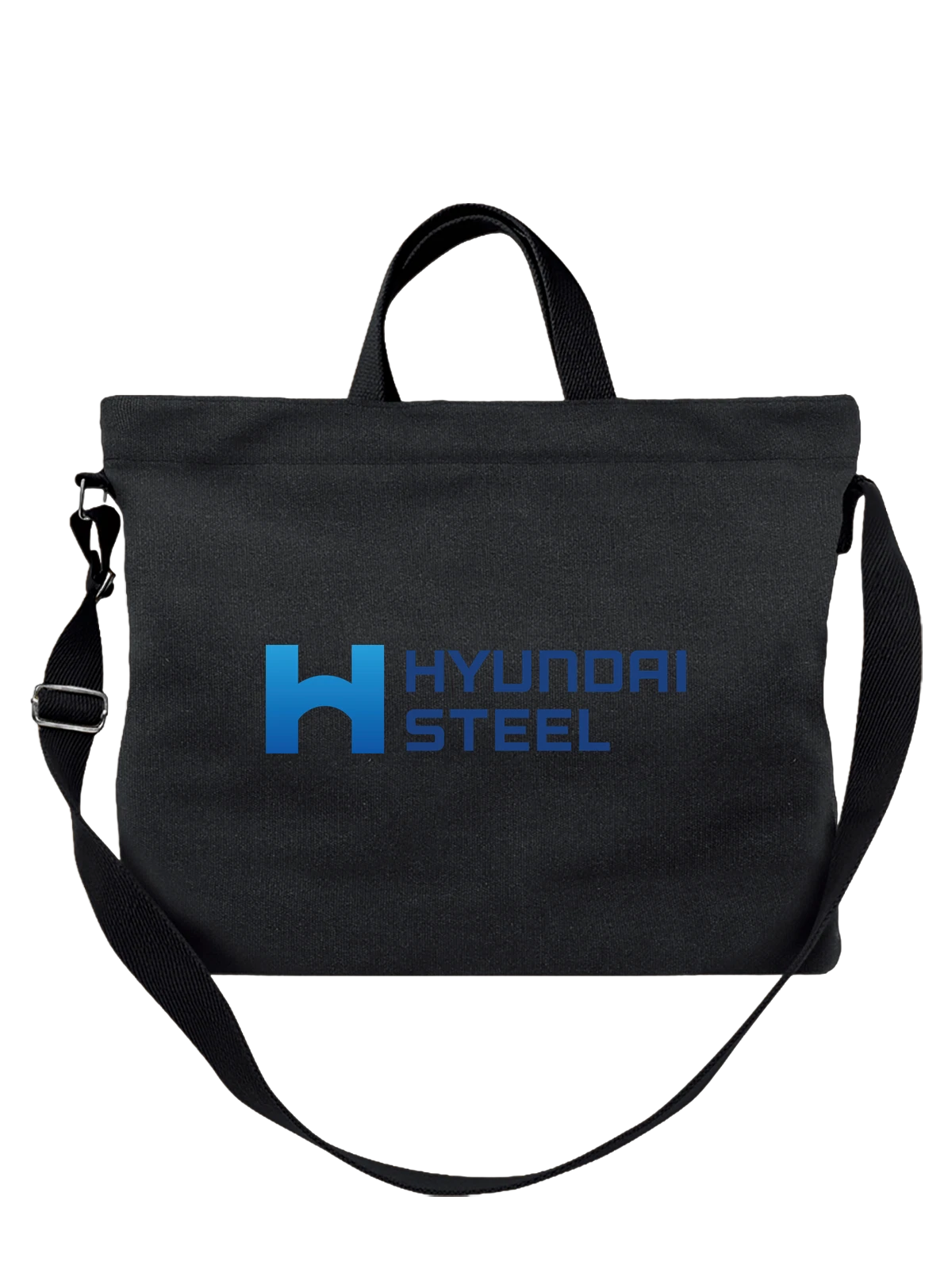 Сумка Hyundai чёрная с принтом — производство стали — Чёрная, фото 1