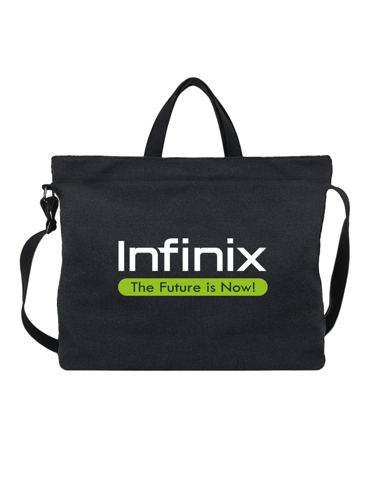 Сумка Infinix чёрная с принтом — мобильные устройства — Чёрная, фото 1