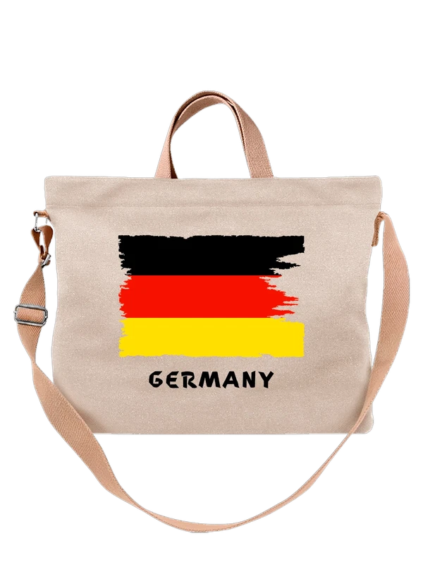 Сумка с флагом Германии Germany — Белая, фото 1