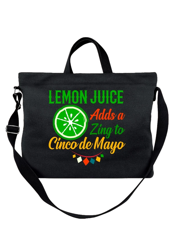 Сумка лимон lemon juice — Чёрная, фото 1