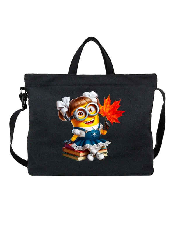 Сумка Миньон Minion школьница — Чёрная, фото 1