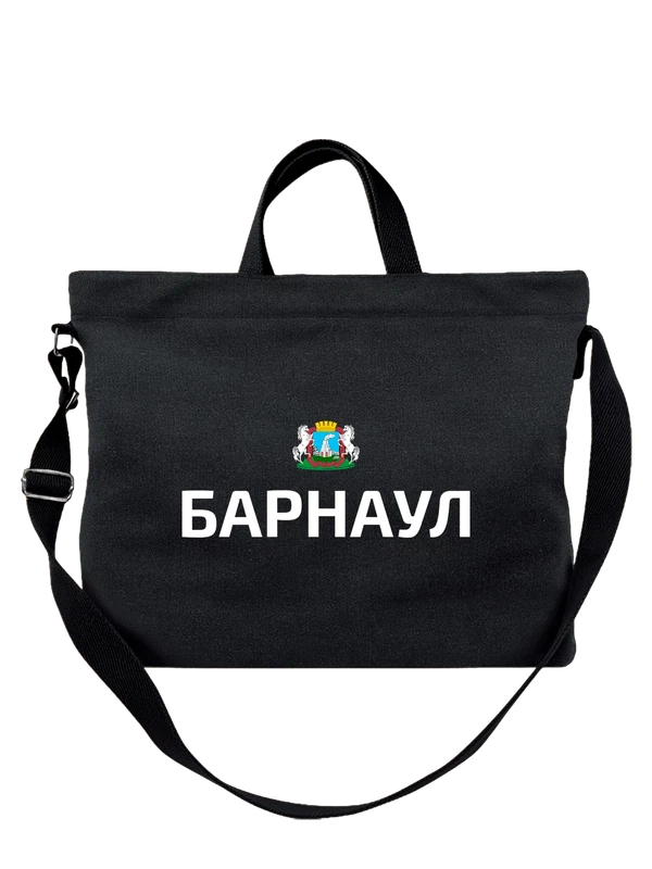 Сумка город Барнаул — Чёрная, фото 1