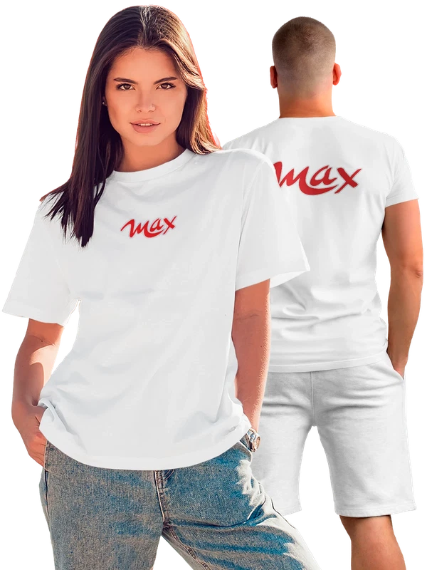 Футболка Max — Белая, фото 1
