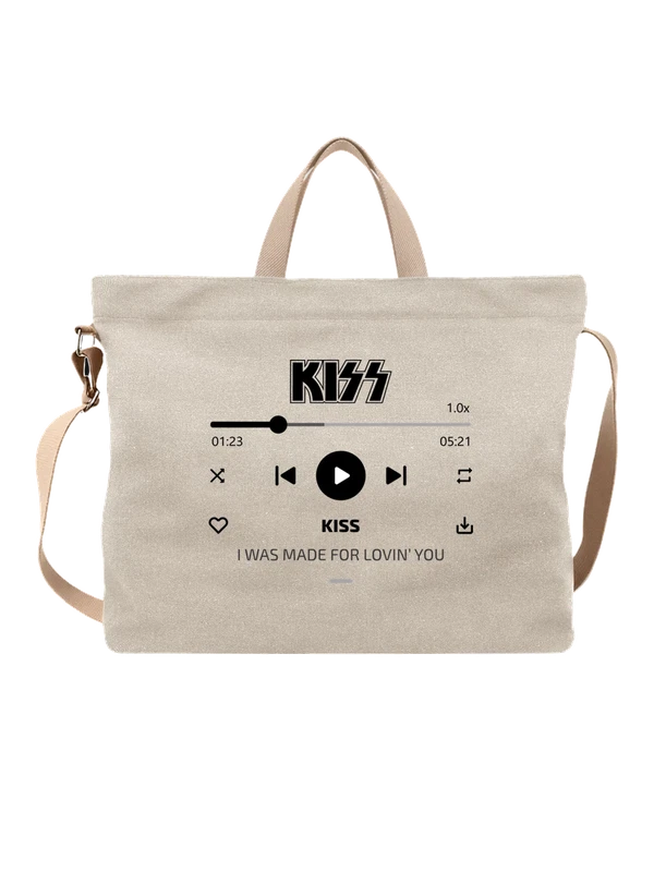 Сумка Kiss I Was Made for Lovin You — Белая, фото 1