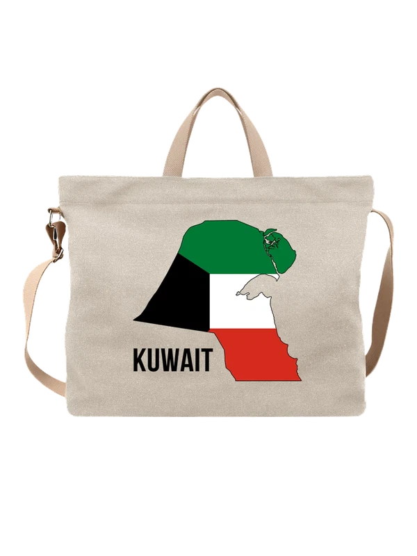 Сумка с флагом Кувейта Kuwait — Белая, фото 1